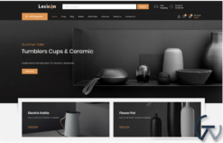 Lexicon - Art & Gallery Shop WooCommerce Theme