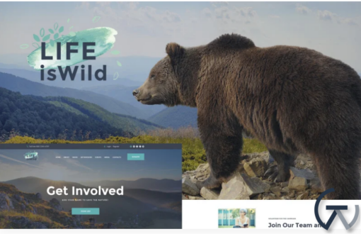 LifeisWild Wild Life WordPress Theme