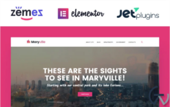 Maryville - City Portal & City Guide WordPress Theme