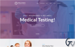 MediCheck - Medical Laboratory Responsive WordPress Theme