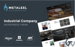 Metaleel WordPress Theme