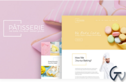Patisserie - Cakery Responsive WordPress Theme
