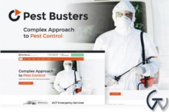 Pest Busters - Pest Control WordPress Theme