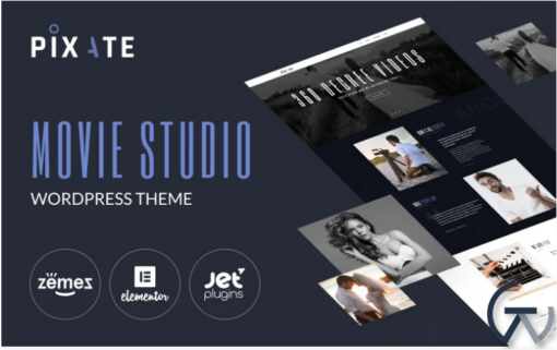 Pixate Movie Studio WordPress Theme