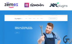 Plumbing Services Responsive WordPress Theme