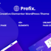 Prefix - Creative Responsive WordPress Theme 2 Prefix Creative Responsive WordPress Theme 1