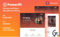 Powerfit - Fitness and Gym WordPress Theme
