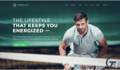 ProShot - Tennis Club Responsive WordPress Theme