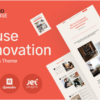RenoHouse Modern Construction Project Website WordPress Theme