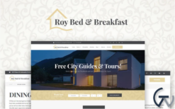 Roy Bed & Breakfast - Small Hotel WordPress Theme