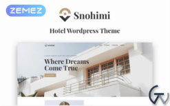 Sanohimi Exotic Hotel WordPress Theme