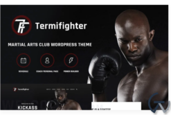 Termifighter - Martial Arts Club Responsive WordPress Theme
