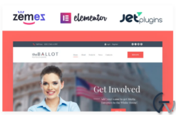 The Ballot - Political Candidate WordPress Theme