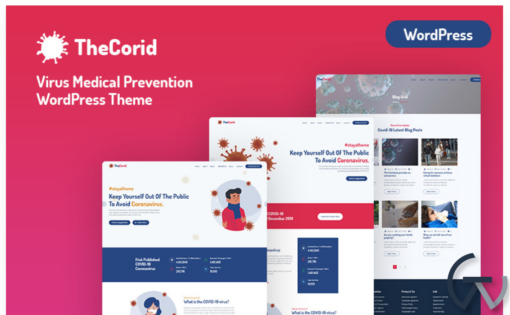 Thecorid Corona VirusCovid 19 Medical Prevention WordPress Theme