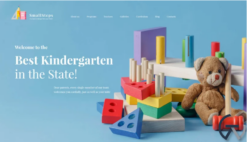 SmallSteps - Kindergarten Responsive WordPress Theme