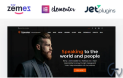 Speaker - Life Coach WordPress Theme
