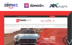 Car Parts Store WooCommerce Theme