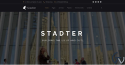 Stadter - Construction Company WordPress Theme