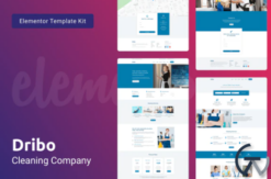 Dribo — Cleaning Company Template Kit for Elementor
