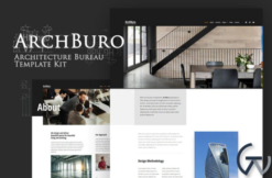 ArchBuro - Architecture Bureau Template Kit