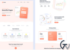 SaaSy - SaaS & App Landing Page Template Kit
