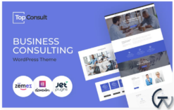 TopConsult - Business Consulting WordPress Theme