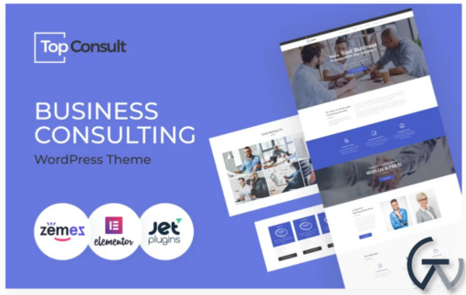 TopConsult Business Consulting WordPress Theme