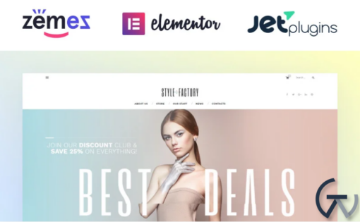 Style Factory Hair Care Hair Styling WooCommerce Theme