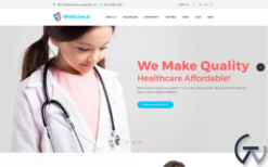 Wellcheck - Pediatric Clinic WordPress Theme
