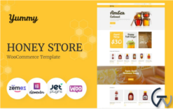 Yummy - Honey Store WooCommerce Theme