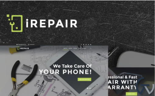 iRepair Electronics Repair WordPress Theme