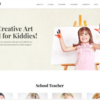 Yoozie - Children Art School WordPress Theme 3 Yoozie Children Art School WordPress Theme