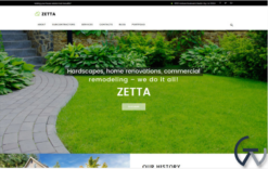 Zetta - Exterior, Garden & Landscape WordPress Theme