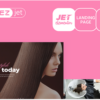 Longsdale Beauty Salon Jet Elementor Template
