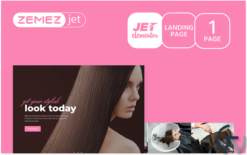 Longsdale - Beauty Salon Jet Elementor Template