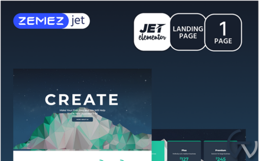 Masterbiz Agency Jet Elementor Template