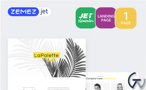 Masterity Creative Minimal Jet Elementor Template