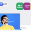 Moderiz Personal Agency Jet Elementor Template