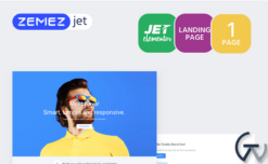Moderiz - Personal Agency Jet Elementor Template