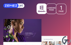 Purplex - Spa Salon Elementor Template