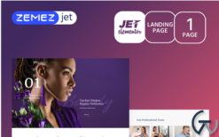 Purplex - Spa Salon Jet Elementor Template