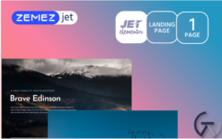 Shotte - Splash Photographer Jet Elementor Template