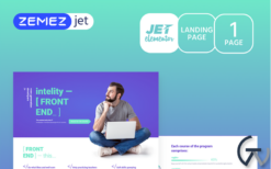 Studiex - IT Cources Jet Elementor Template