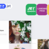 Tinycity Creative Splitscreen Jet Elementor Template