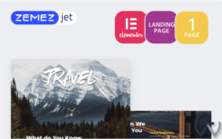 Tournet - Travel Agency Elementor Template