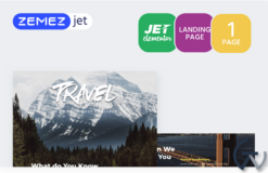 Tournet - Travel Agency Jet Elementor Template