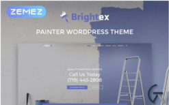 Brightex - Painting Services Multipurpose Classic Elementor WordPress Theme