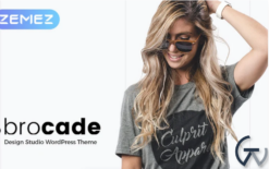Brocade - Minimal Modern Elementor WordPress Theme