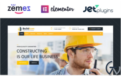 BuildIcon - Construction Company WordPress Theme