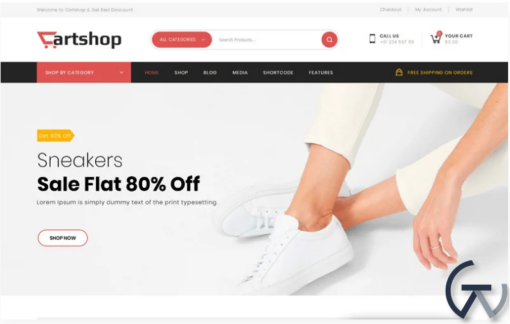 CartShop Multipurpose Store WooCommerce Theme